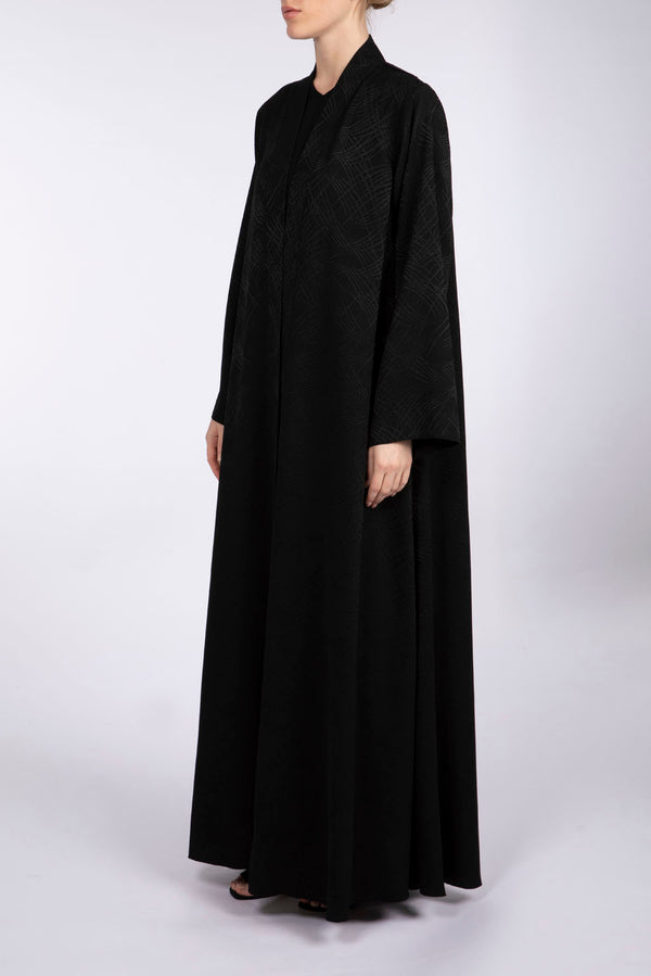 RTW2301 Chic Textured Fabric Abaya