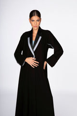 ED2302 Extended Sleeves With Button Abaya