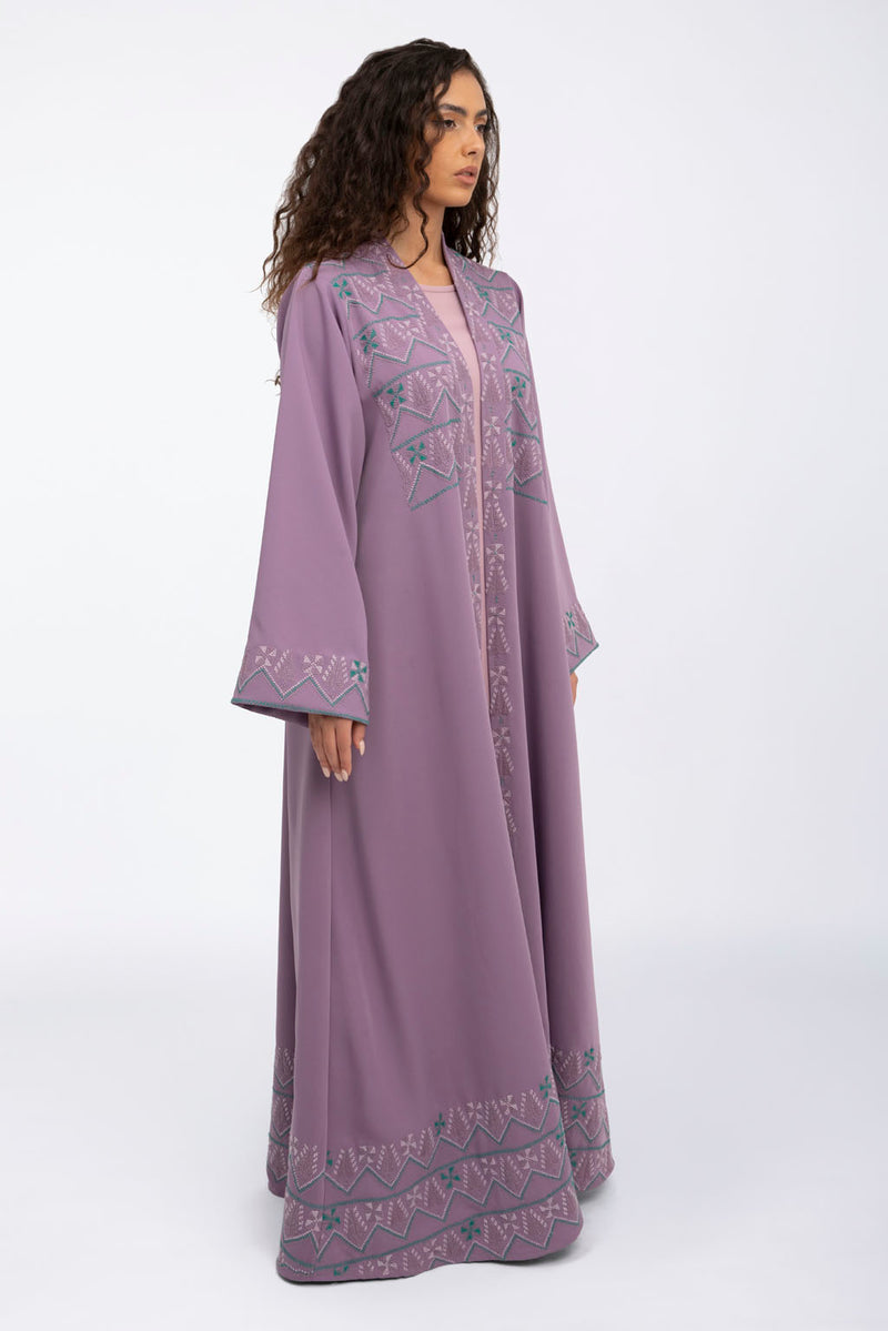 MCX2319 Sovereign Silk Elegance Abaya