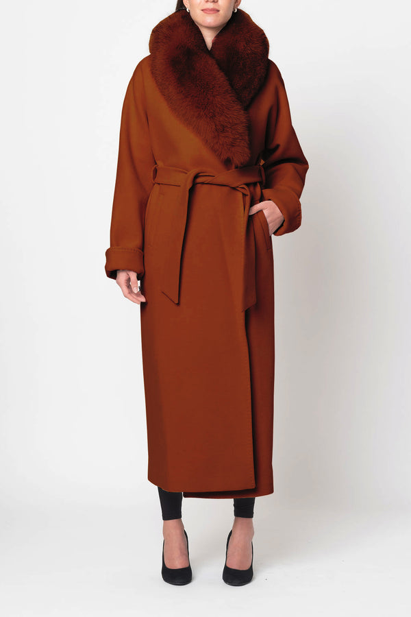 Royal Winter Orange Coat WNCOR