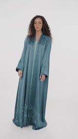 MCX2324 Luxe Silk Abaya: A Masterpiece of Elegance